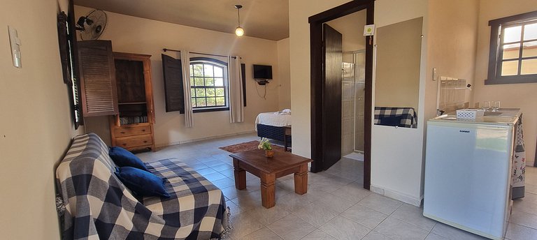Duplo Standard com cama de casal