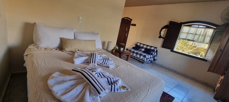 Apto Duplo Standard com cama de casal