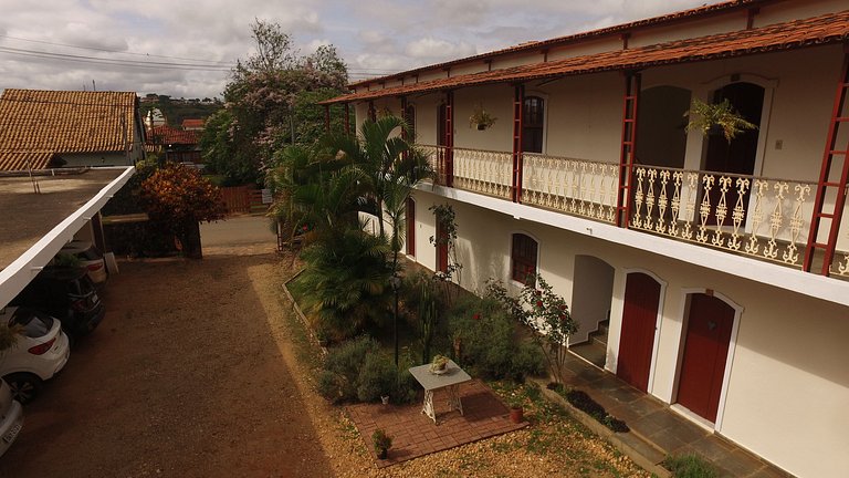 Triplo com 1 cama de casal e 1 de solteiro
