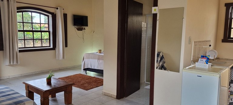 Duplo Standard com cama de casal