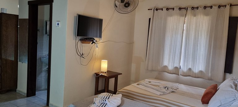 Apto Quádruplo Standard 1 cama casal e 2 solteiro