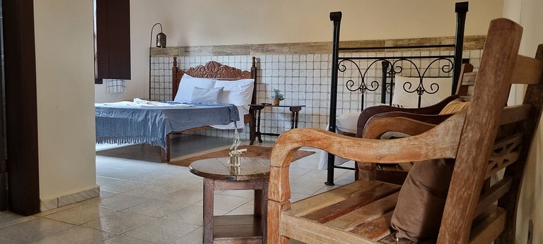 Triplo com 1 cama de casal e 1 de solteiro