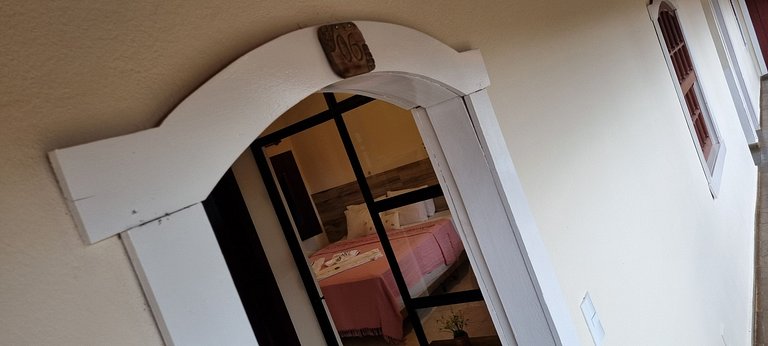Triplo Superior com Cama King e Ar-condicionado