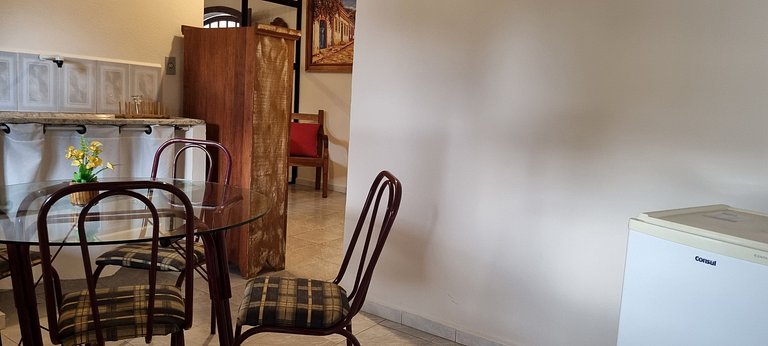 Apt Quádruplo Superior Cama King e Ar-condicionado