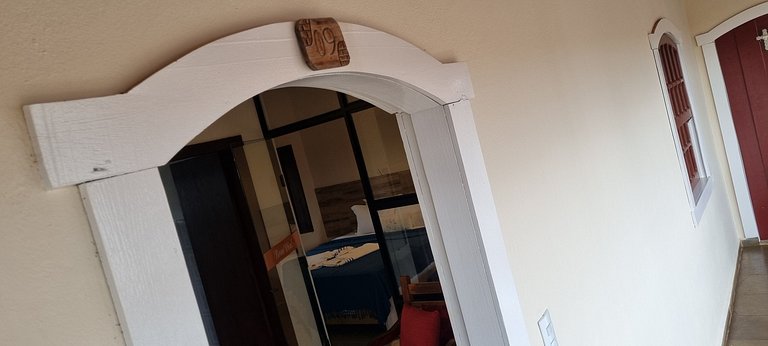 Quádruplo Superior com Cama King e Ar-condicionado